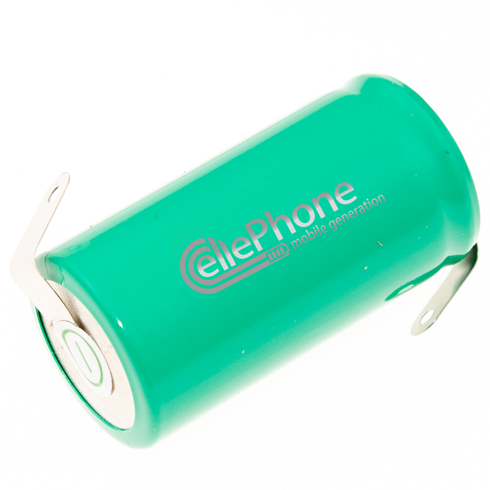 [9340] batteria Ni-MH Sub-C PVC 1,2V - 3000mAh - celle industriali - ricaricabile con linguetta a saldare Z