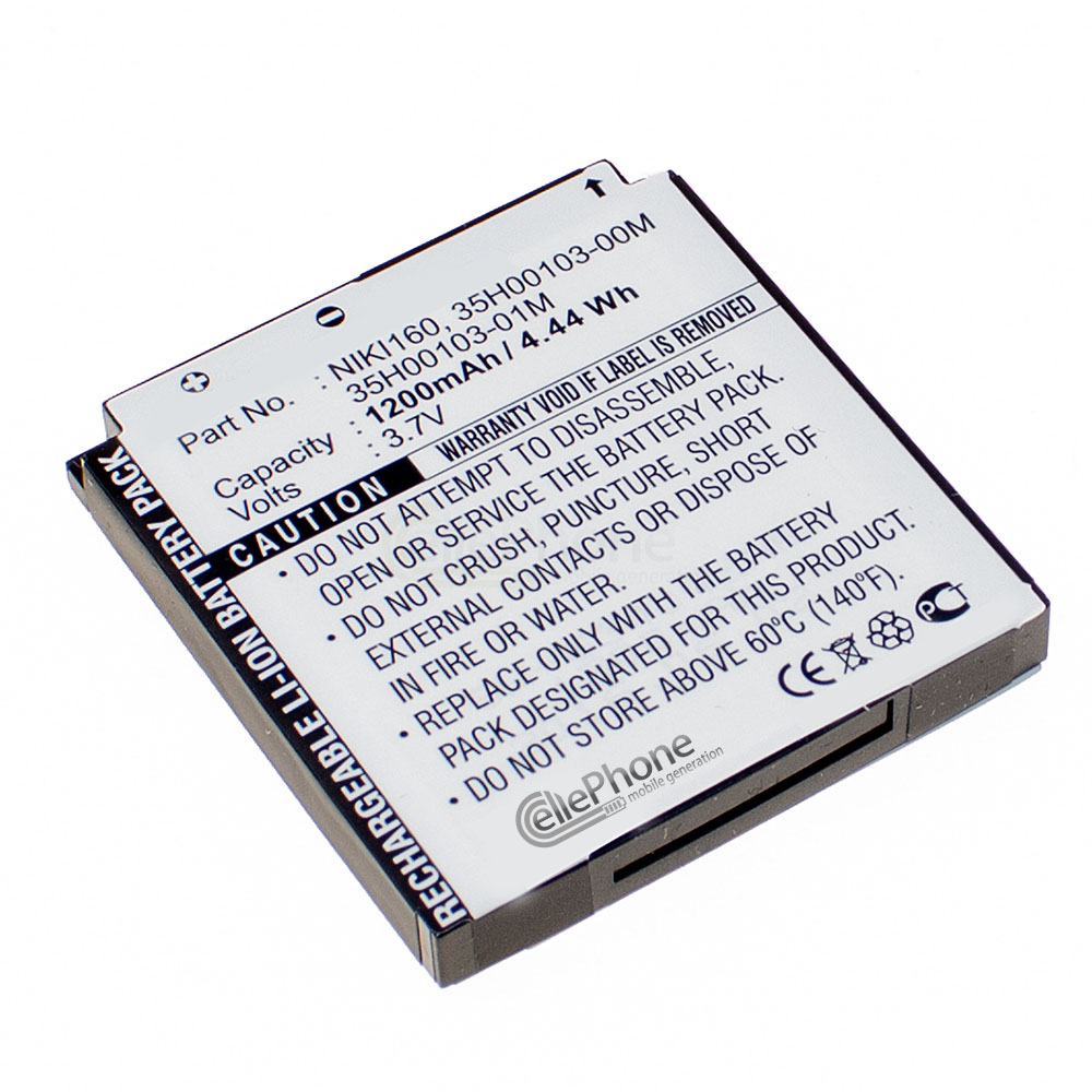 Batería Li-Polymer para HTC Neon 300 - Nike 100 200 - P5500 P5520 P5530 - Touch Dual P5310 (reemplazado 35H00103-00M)