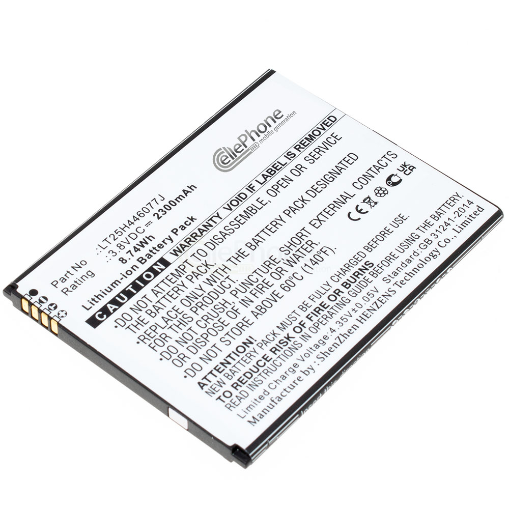 batteria Li-Ion per Wiko RIDE 2 (sostituisce LT25H446077J)