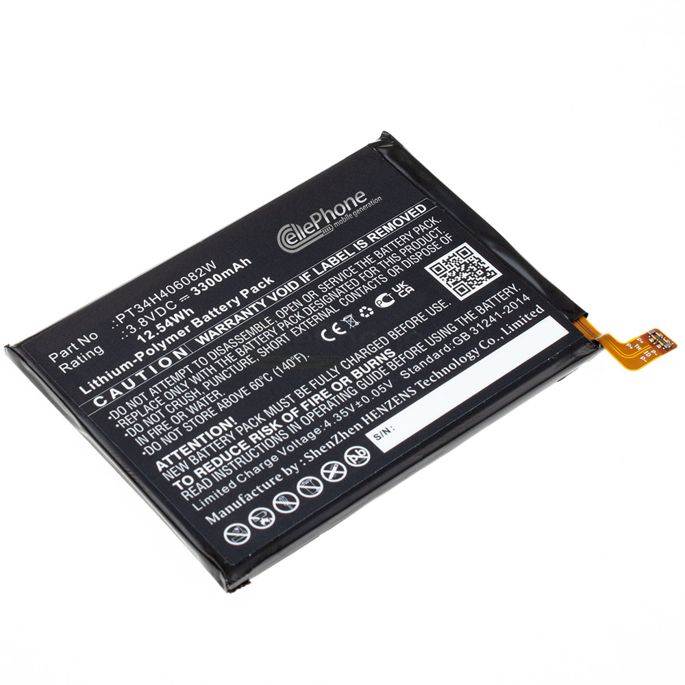 [9378] Batterie Li-Polymer pour Wiko RIDE 3 (remplace PT34H406082W)