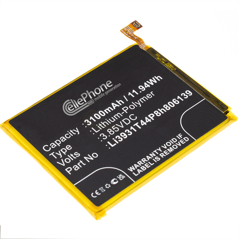 [9380] Akku Li-Polymer für ZTE Blade A5 2020 - Blade A7 Prime - Blade A51 2020 - Blade V10 - Visible R2 - Vita A4 A5 A7 (ersetzt Li3931T44P8h806139)