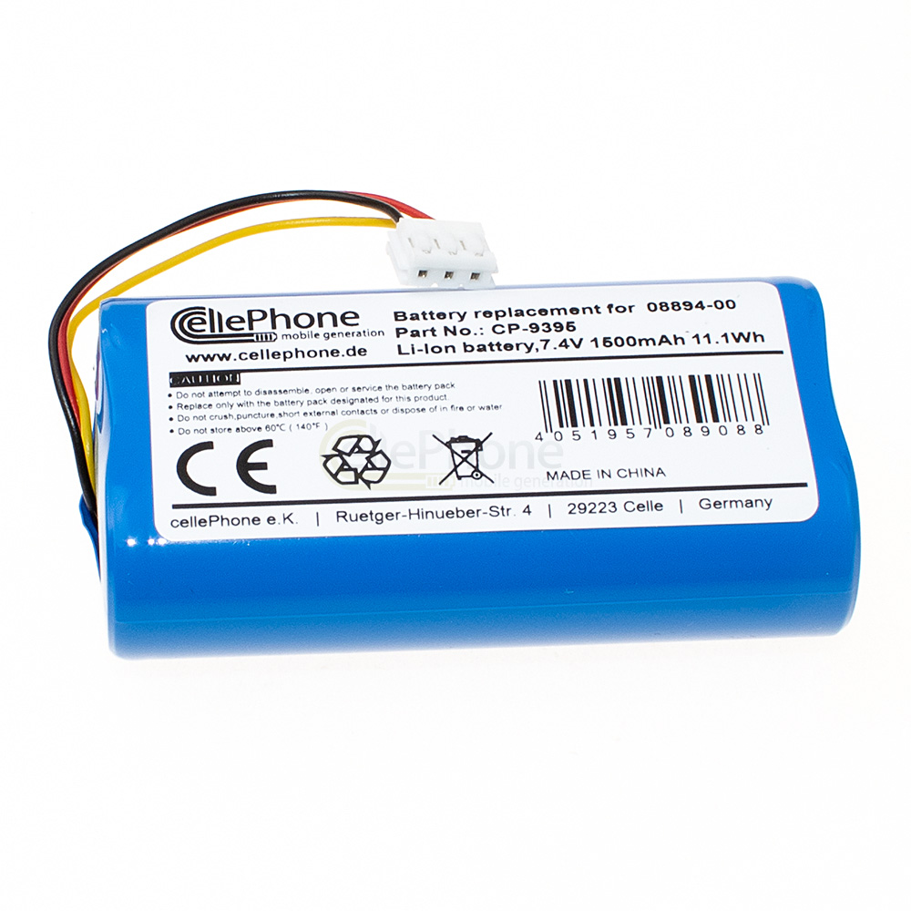 Batería Li-Ion para Gardena ComfortCut 8893 8895 (reemplazado 08894-00) - 1500mAh / 7,4V