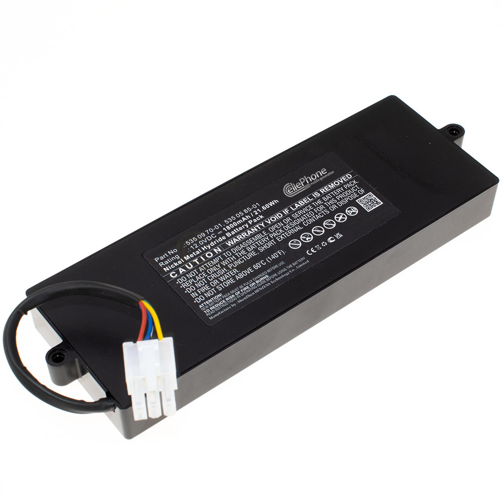 [9402] Battery Ni-MH for Husqvarna Solarmower 1998-2002 (replaced 535 09 70-01) - 1800mAh / 12V