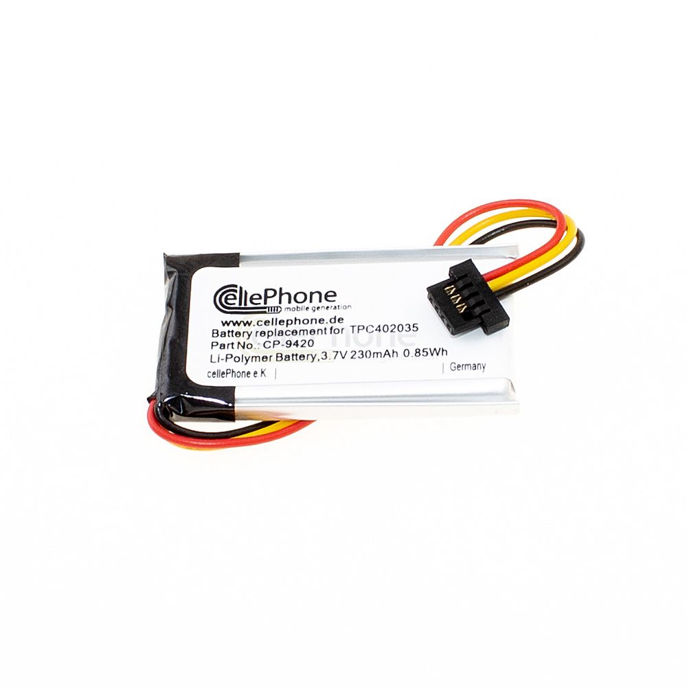 Accu Li-Polymer voor Mio MiVue 508 518 528 538 568 588 608 618 658 688 698 792 (vervangt TPC402035)