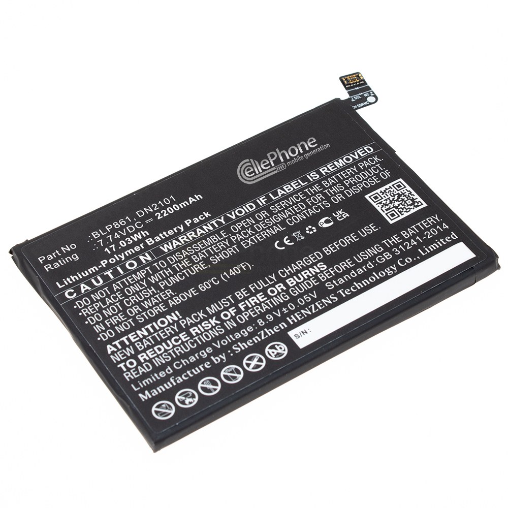 [9426] Akku Li-Polymer für OnePlus Nord CE 5G (ersetzt BLP861)