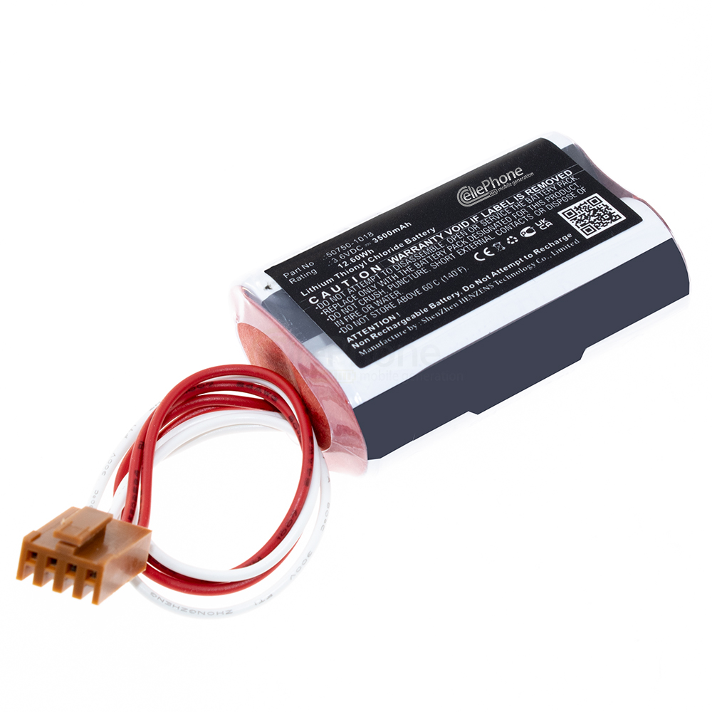 [9434] Batterie Li-SOCl2 für Nachi Robotic Systems SB100 SRA100 SRA133L ST166 - Kawasaki MD500N (ersetzt 50750-1018) - 3500mAh / 3,6V