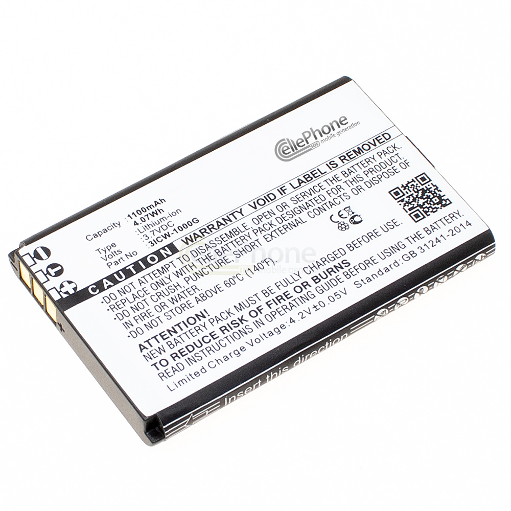 [9439] Batterie Li-Ion pour UniData ICW-1000G WPU-7800 (remplace 3ICW-1000G)
