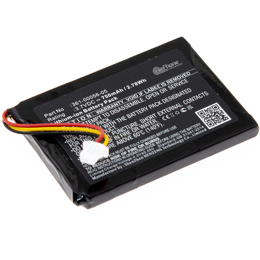 Akku Li-Ion für Garmin Nüvi 40 40LM 52 52LM 56LMT 66LM 68LMT 689LMT 6-inch (ersetzt 361-00056-05)