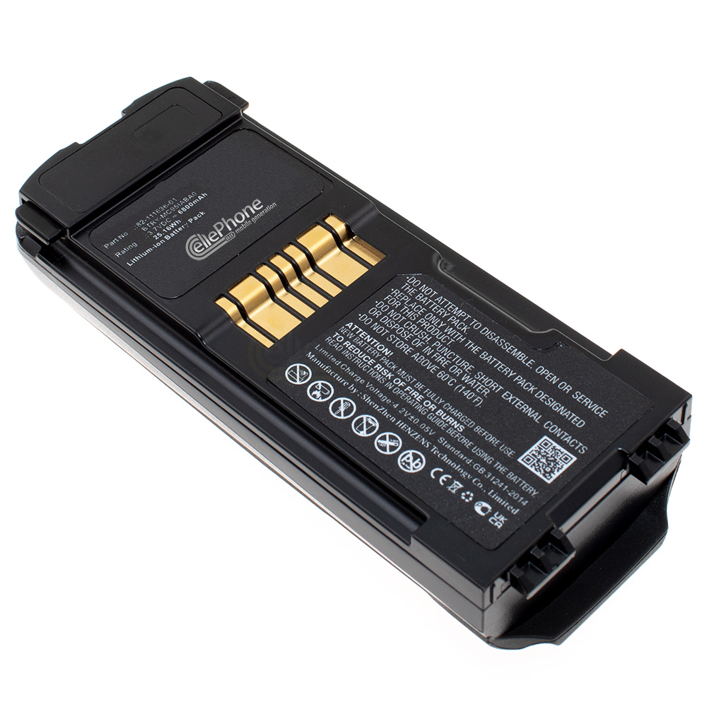 [9489] Batterie Li-Ion pour Symbol MC9500 MC9590 MC9596 (remplace BTRY-MC95IABA0) - 6800mAh / 3,7V