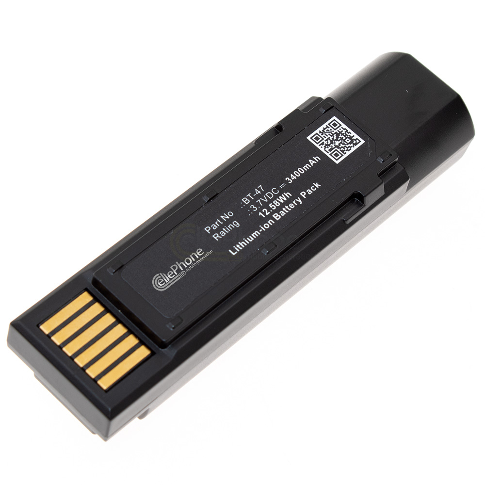 [9500] Batería Li-Ion para Datalogic Gryphon 4500 GM4500 GBT4500 (reemplazado BT-47) - 3400mAh