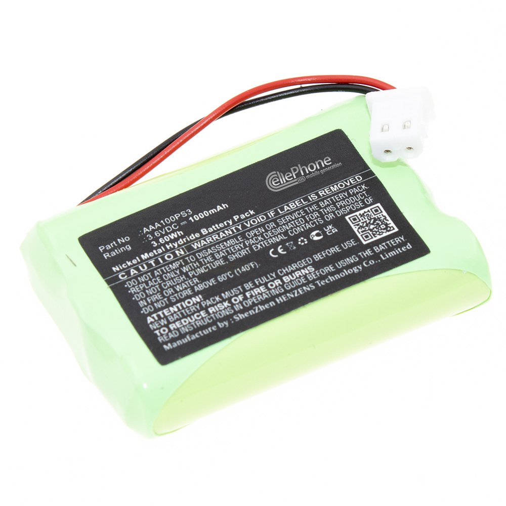 Battery Ni-MH for VTech BM2600 VM311 VM311-2 VM311-13 VM311-23 (replaced AAA100PS3)
