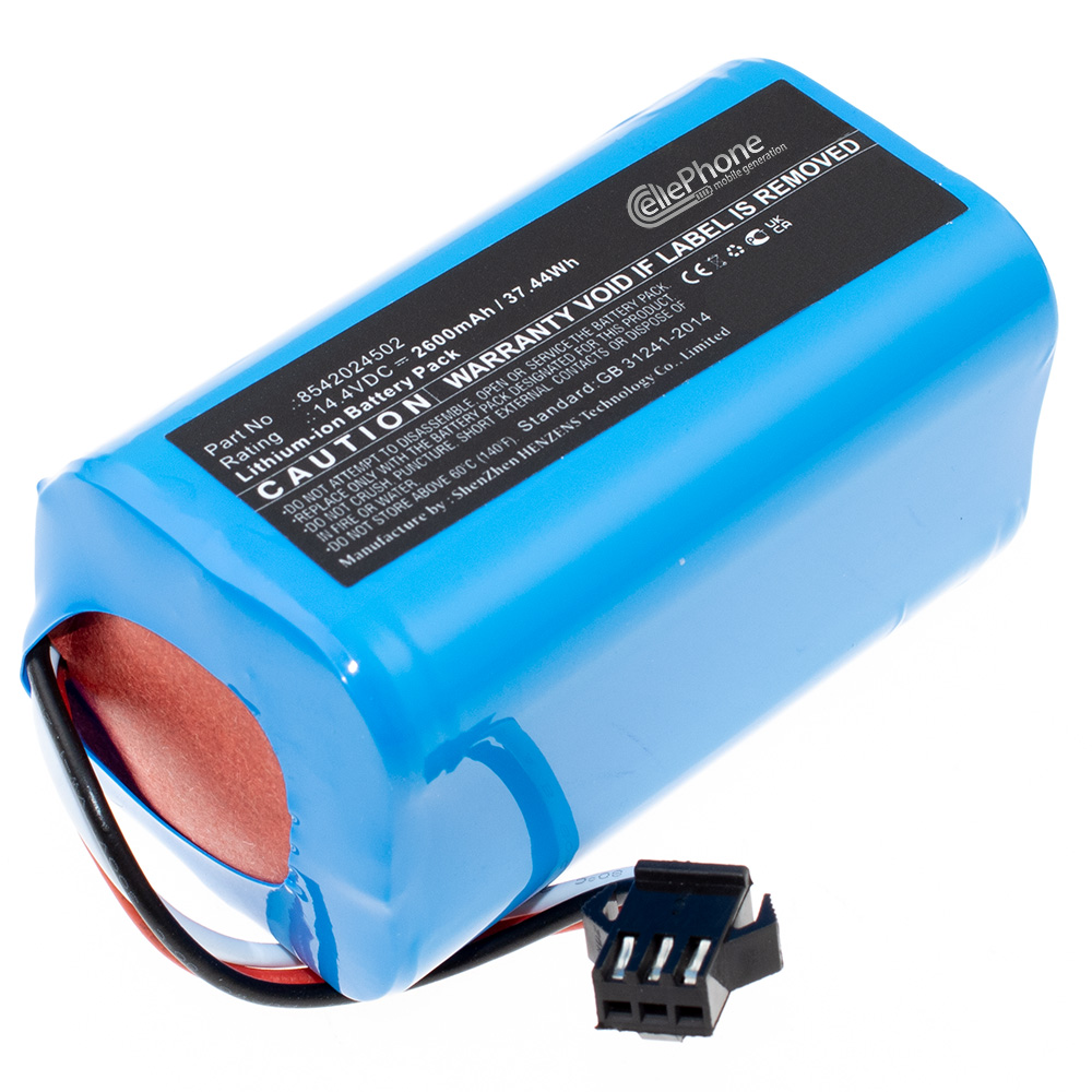 [9516] Akku Li-Ion für Deik MT820 - Infinuvo MT820 Hovo 700 (ersetzt 8542024502) - 2600mAh / 14,4V