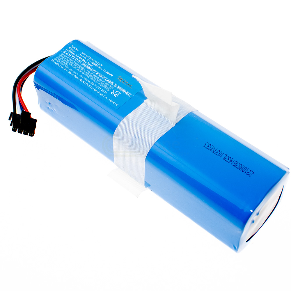 [9523] Akku Li-Ion für Eufy Robovac L70 Hybrid T2190 T2190G21 (ersetzt INR18650M26-4S2P) - 5200mAh / 14,4V