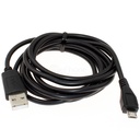 Cable de datos USB / Cable de bandeja para Denver Radio DAB-46 DAB+
