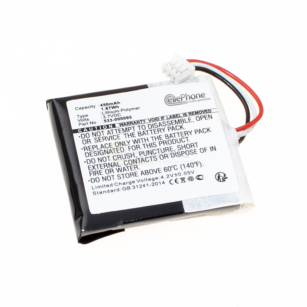 Batterie Li-Polymer pour Logitech H820e (remplace 533-000095)