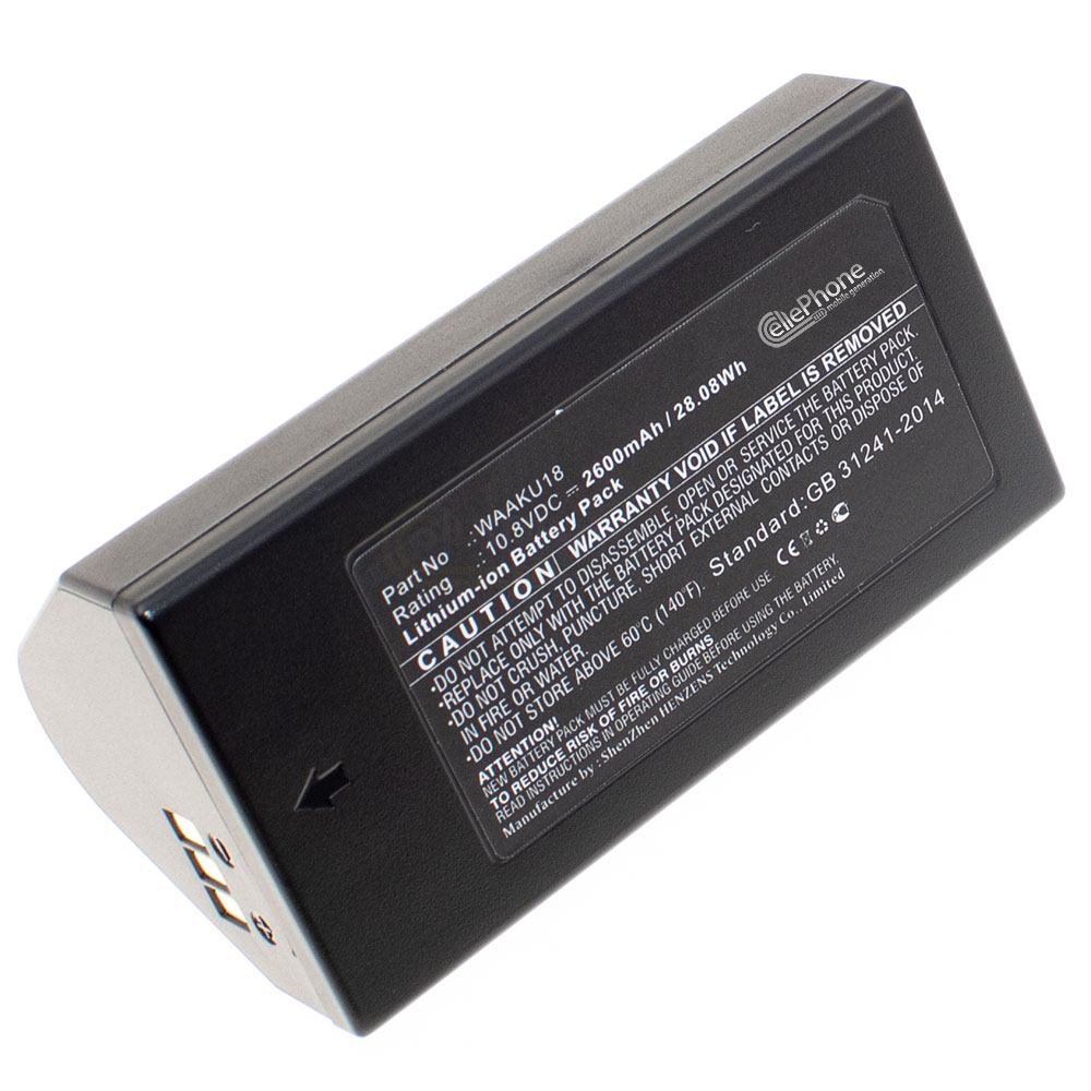 [9584] Battery Li-Ion for Sonel KT-560 KT-640 KT-670 (replaced WAAKU18) - 2600mAh / 10,8V
