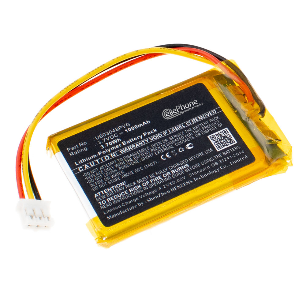 batteria Li-Polymer per Astro Gaming C40 TR Wireless Controller (sostituisce U603048PVG)