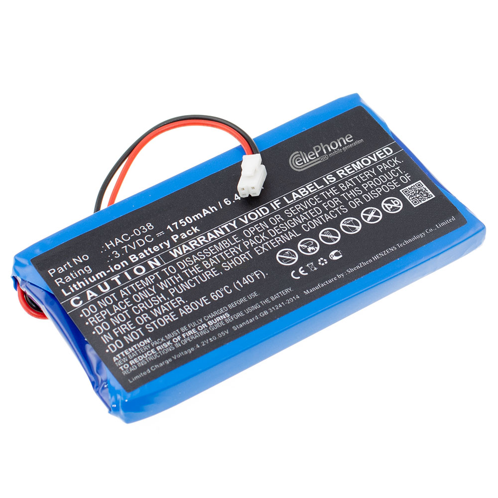 [9598] Batterie Li-Ion pour Nintendo Mario Kart Live - Home Circuit (remplace HAC-038) - 1750mAh
