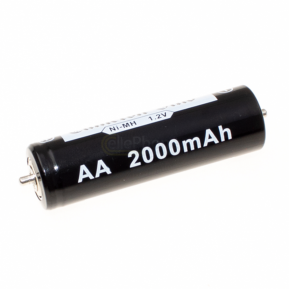 Accu Ni-MH voor Braun 67030923 7030923 67030834 67030165 HR-AAUV 1HR-AAAUV - Flex Contour Series 1 2 3 Smart Comtrol Classic Plus Pro Sport - 2000mAh / 1,2V - grootte AA