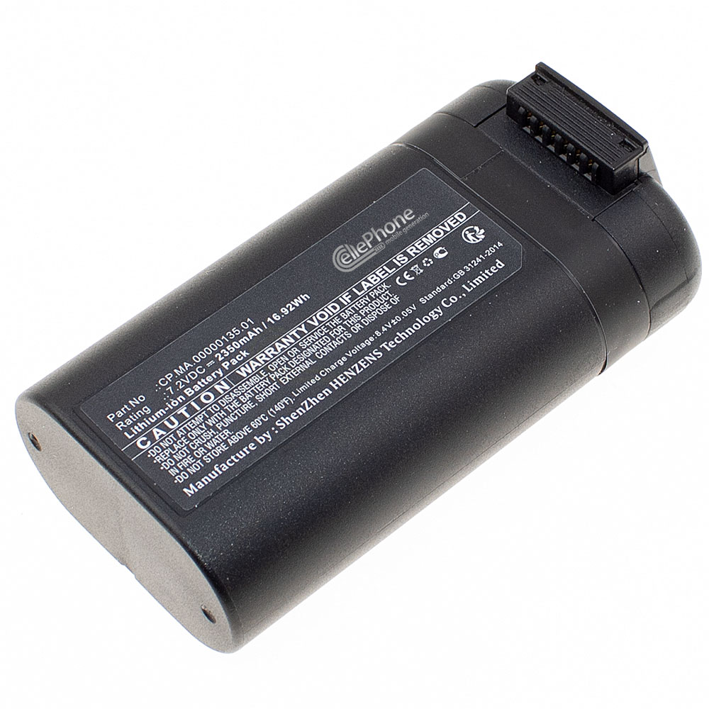 [9610] Batterie Li-Ion pour DJI Mavic Mini - Mavic Mini 2 Dual (remplace CP.MA.00000135.01) - 2350mAh / 7,2V