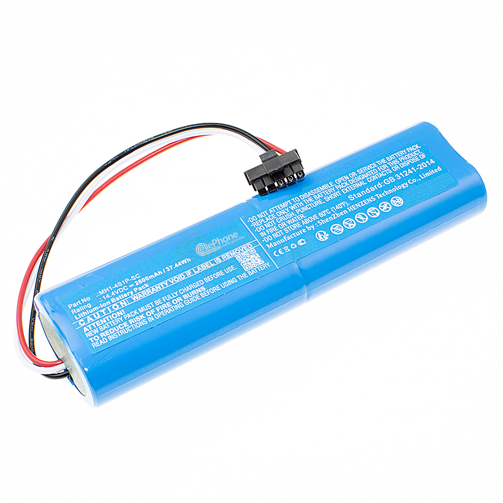 [9618] Battery Li-Ion for Proscenic M6 Pro - Xiaomi Mijia 2 (replaced MH1-4S1P-SC) - 2600mAh / 14,4V