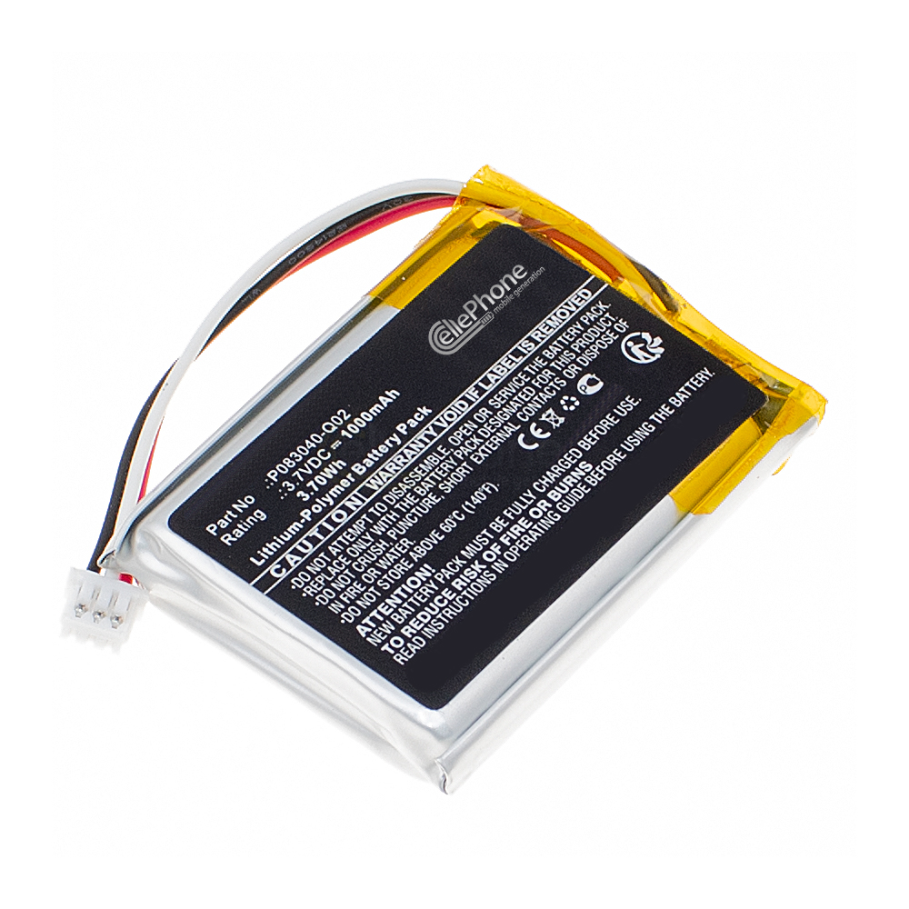 Batterie Li-Polymer pour AKG Y50BT C50BT (remplace P083040-Q02)