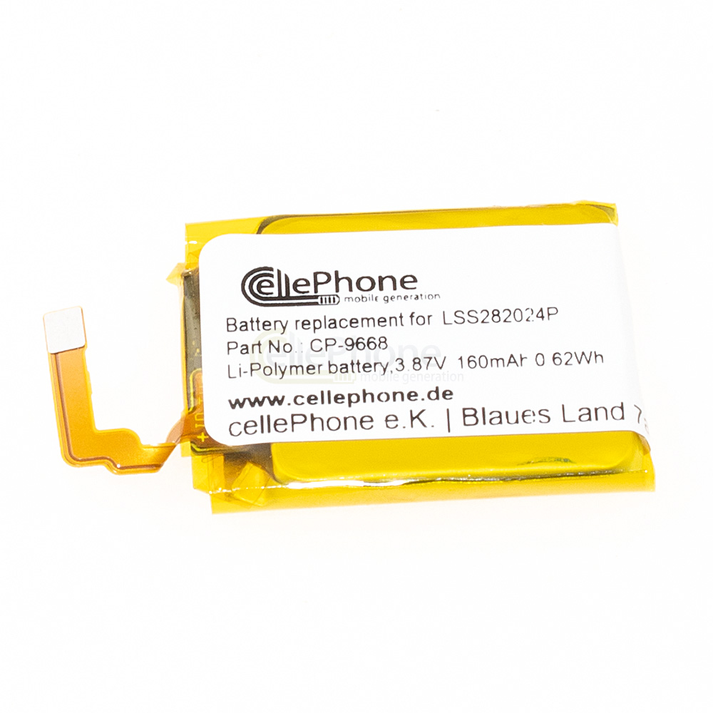 Batterie Li-Polymer pour Fitbit Versa 4 (remplace LSS282024P)