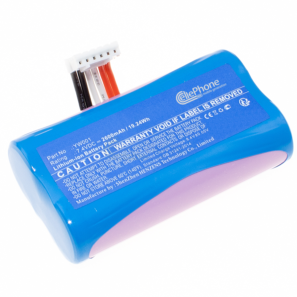 [9674] Akku Li-Ion für Pax A910 (ersetzt YW001) - 2600mAh / 7,4V