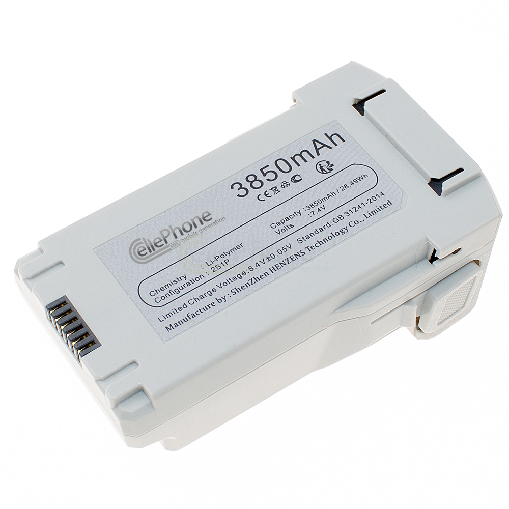[9688] batteria Li-Polymer per DJI Mini 3 - Mini 3 Pro - Mini 4 - Mini 4 Pro (sostituisce BWX162-2453-7.38) - 3850mAh / 7,4V