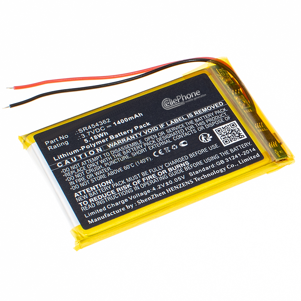[9690] Accu Li-Polymer voor Falk FA Z10 - NEO 620 640 LMU (vervangt SR454362)