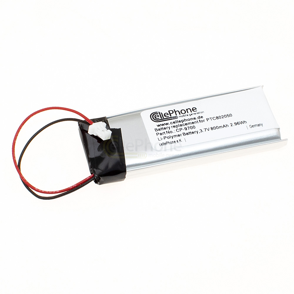 batteria Li-Polymer per Sena SRL-01 - Shoei Neotec II - GT-Air II - J-Cruise II (sostituisce PTC802050) - 2 Pin