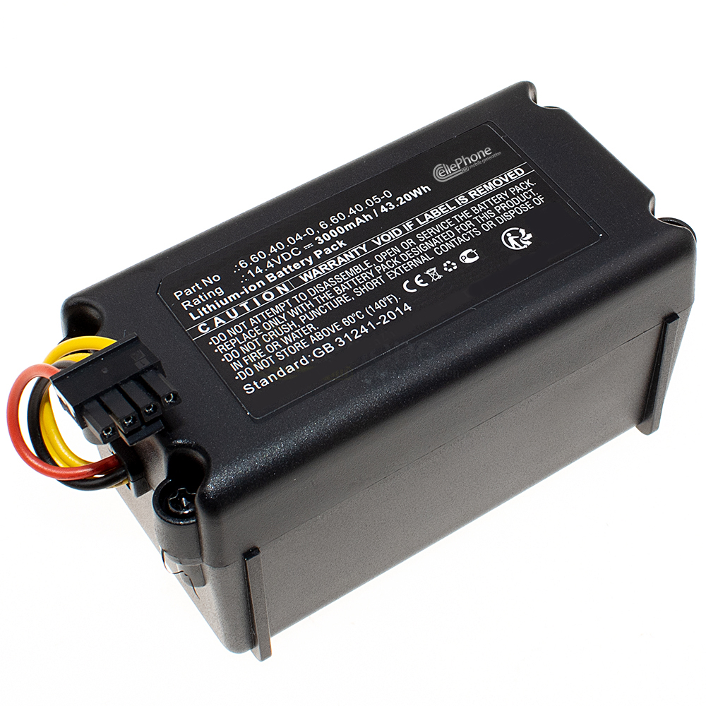 [9708] Akku Li-Ion für Blaupunkt XSmart - XEasy - XPower+ (ersetzt 6.60.40.04-0) - 3000mAh / 14,4V