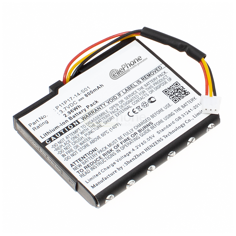 batteria Li-Ion per TomTom Via 135 1500 1515 1535 - Live 1535 - Go Live 1535 (sostituisce P11P17-14-S01)