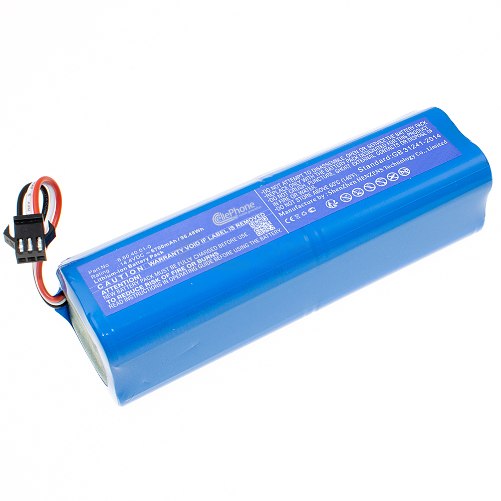 [9725] batteria Li-Ion per Blaupunkt Xtreme (sostituisce 6.60.40.01-0) - 6700mAh / 14,4V