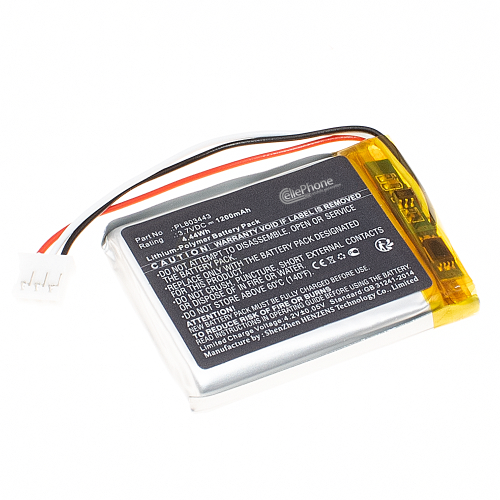 [9758] Batterie Li-Ion pour Axvue Video Monitor 140 (remplace PL803443)