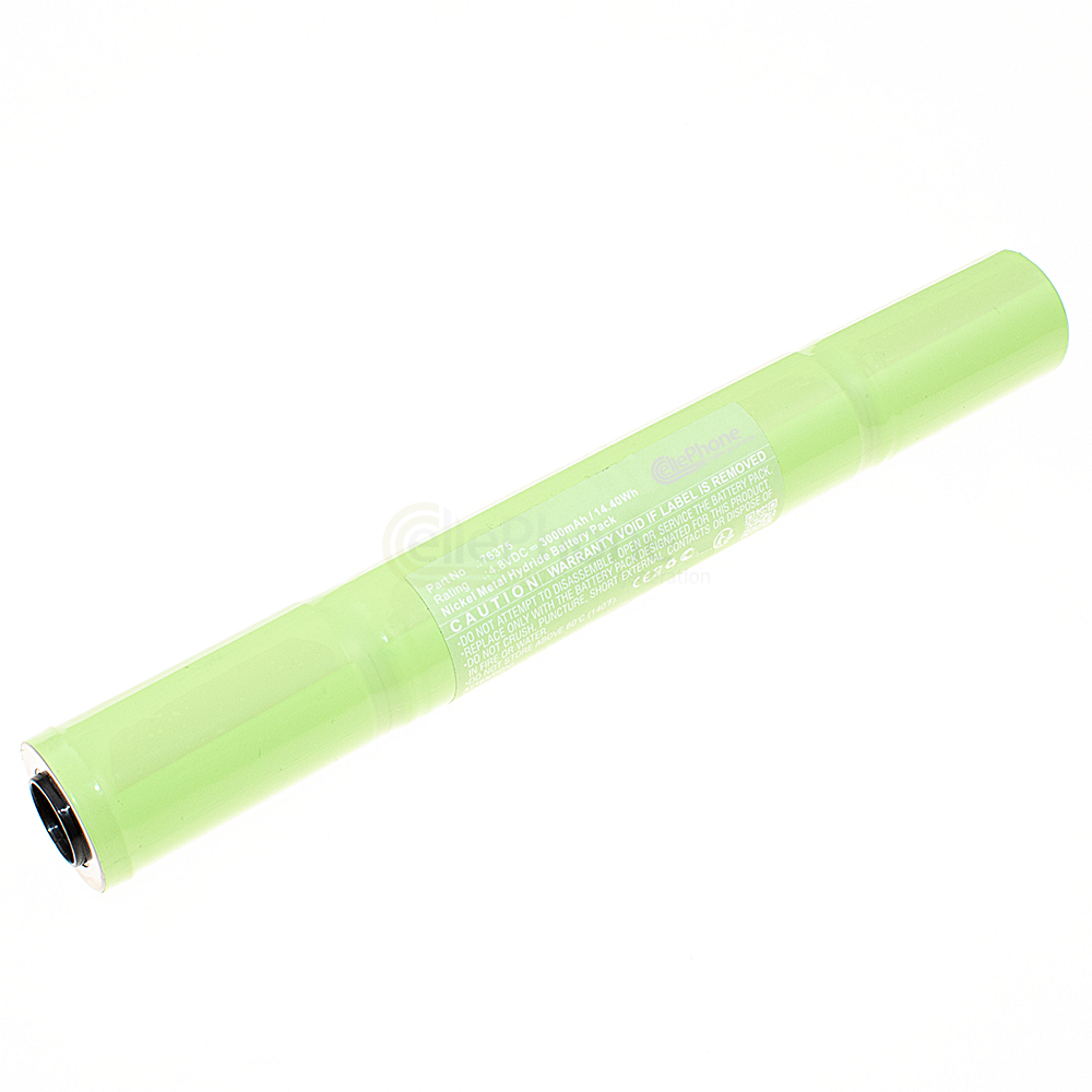 [9760] Batería Ni-MH para PolyStinger LED HAZ-LO flashlight (reemplazado 76375) - 3000mAh / 4,8V