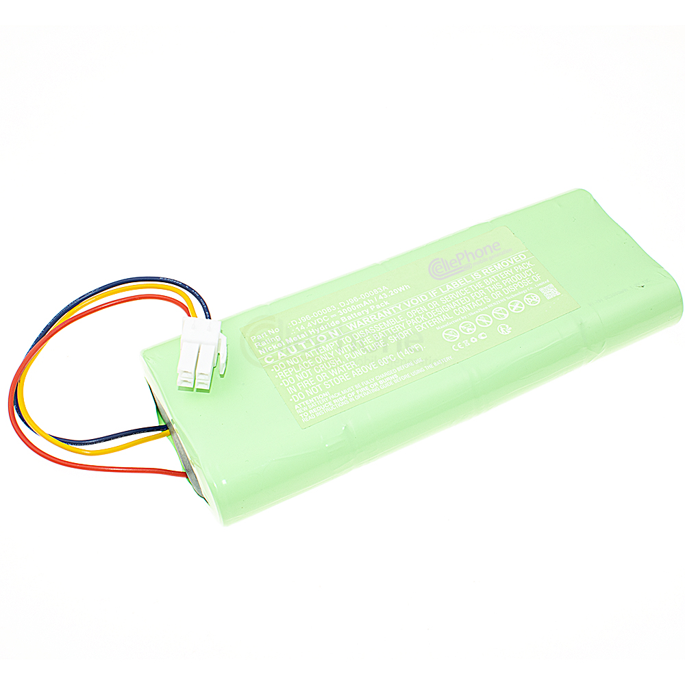[9761] Battery Ni-MH for Samsung VC-RE7OV VC-RE72V (replaced DJ96-00083) - 3000mAh / 14,4V