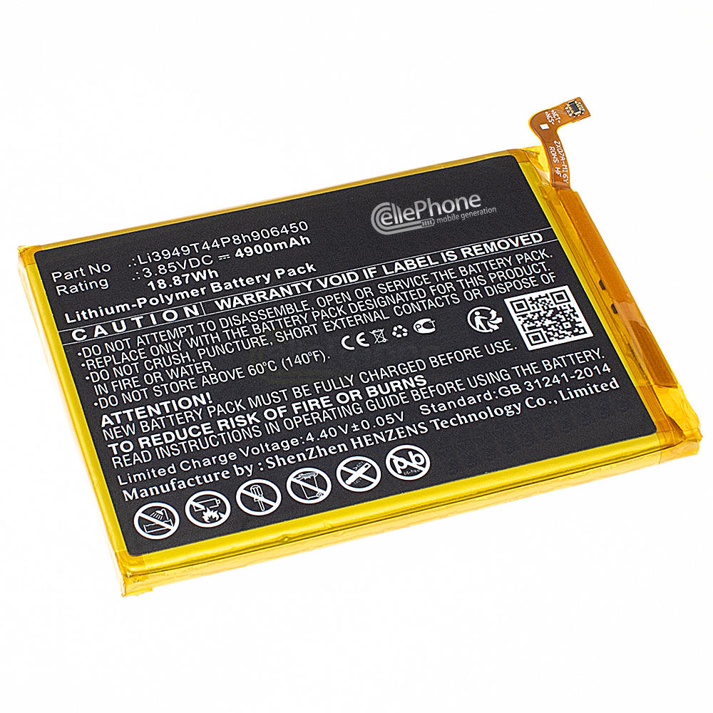 [9767] Batería Li-Polymer para ZTE Blade V Smart - Blade 20 Smart - Blade V2020 Smart (reemplazado Li3949T44P8h906450)