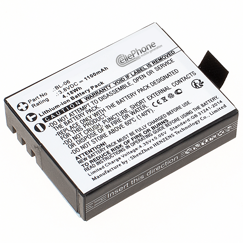 [9768] Batterie Li-Ion pour EZVIZ S1c S2 S3 S5 S6 (remplace BL-06)