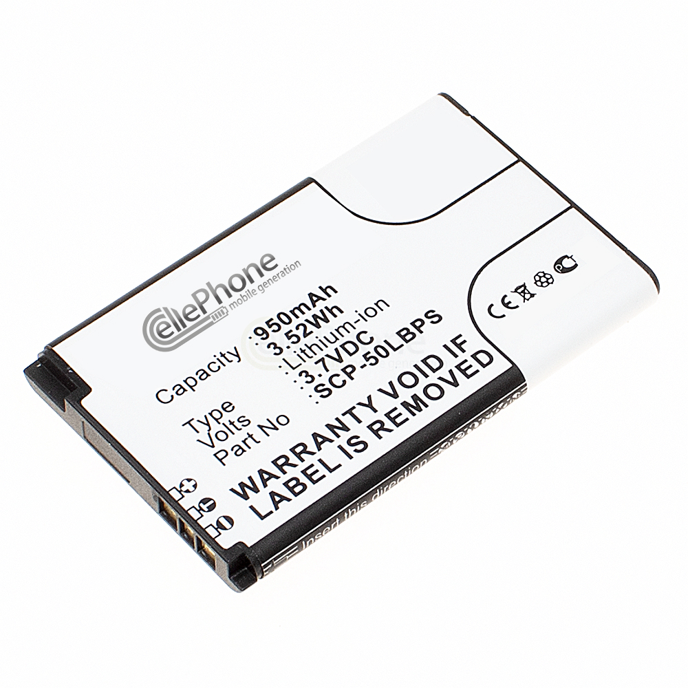 [9776] Akku Li-Ion für Kyocera Kona C2150 S2150 S2151 Coast S2151 - Unihertz Jelly Pro (ersetzt SCP-50LBPS)