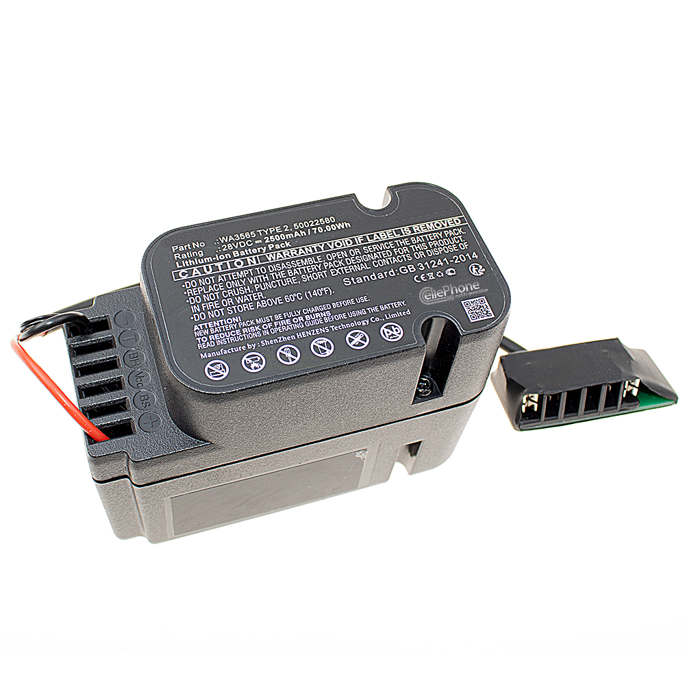 [9777] Accu Li-Ion voor Worx WG795E (vervangt WA3565 TYPE 2) - 2500mAh / 28V