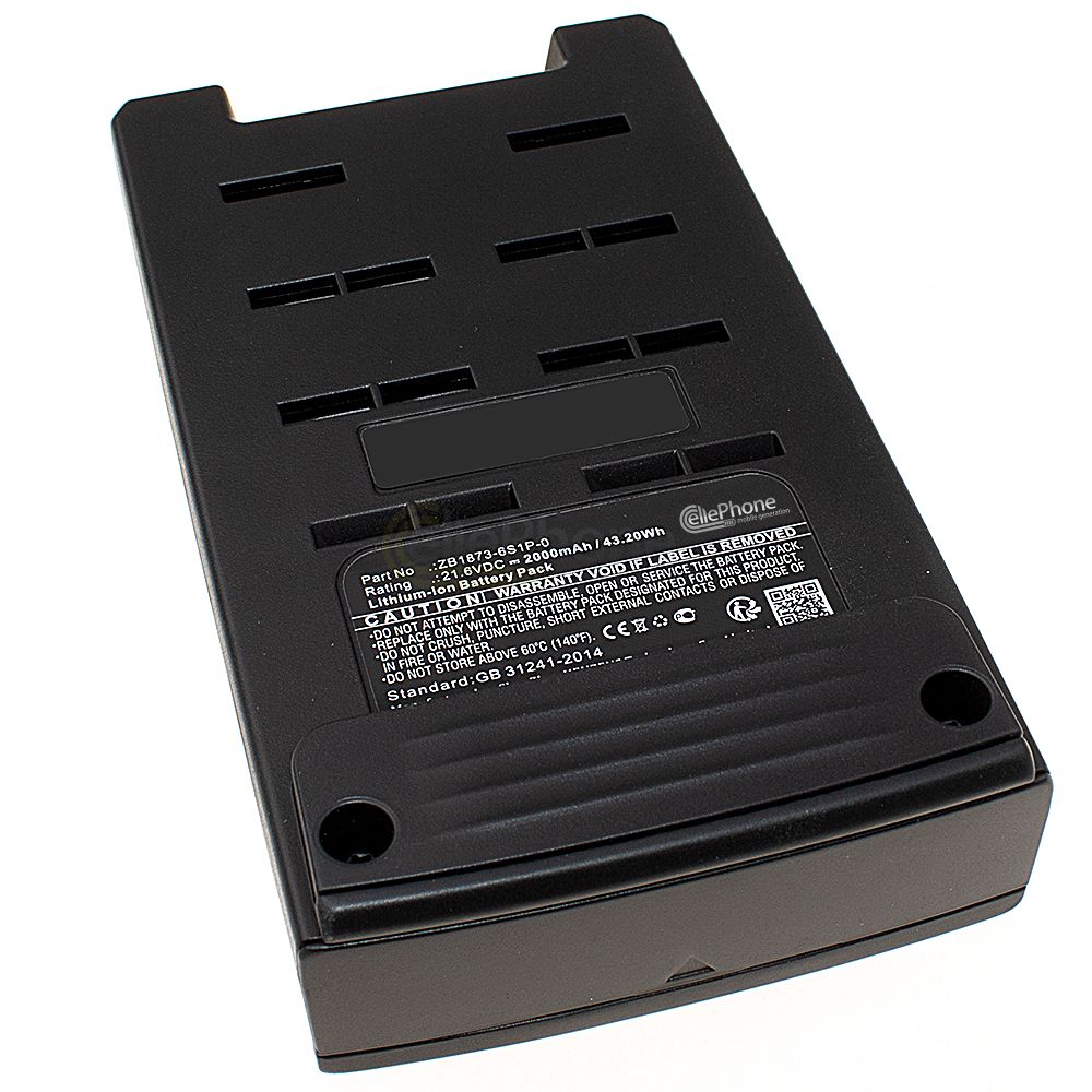[9786] Battery Li-Ion for Tineco Pure One S12 - Pure One S12 Pro (replaced ZB1873-6S1P-0) - 2000mAh / 21,6V