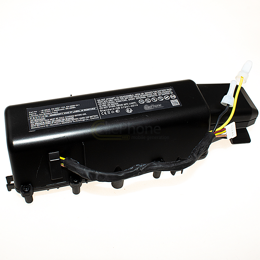 [9787] Battery Li-Ion for Bissell CrossWave 2551 2554 2590 2593 2596 (replaced 69-0091-102) - 2500mAh / 36V - 5 Pins