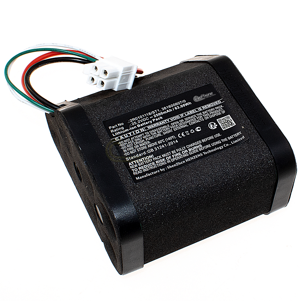 [9792] batteria Li-Ion per Stiga Stig E600U G600 600M2 (sostituisce 2R0101118/ST1) - 2500mAh / 25,2V