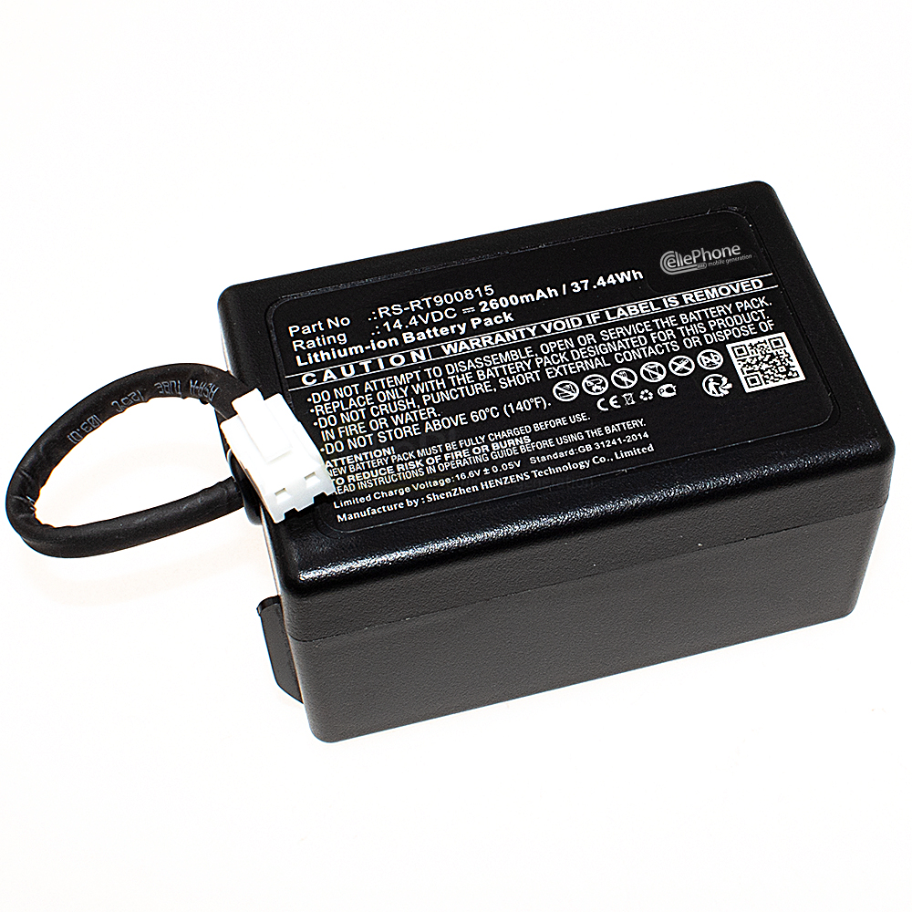 [9798] Battery Li-Ion for Rowenta Smart Force Extreme RR7126 RR7145 RR7157 RR7133 RR715 RR7157WH (replaced RS-RT900815) - 3400mAh / 14,4V