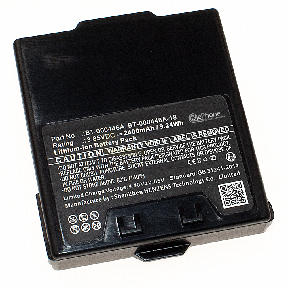 [9806] Akku Li-Ion für Zebra WS50 WS5000 WS5001 (ersetzt BT-000446A) - 2400mAh