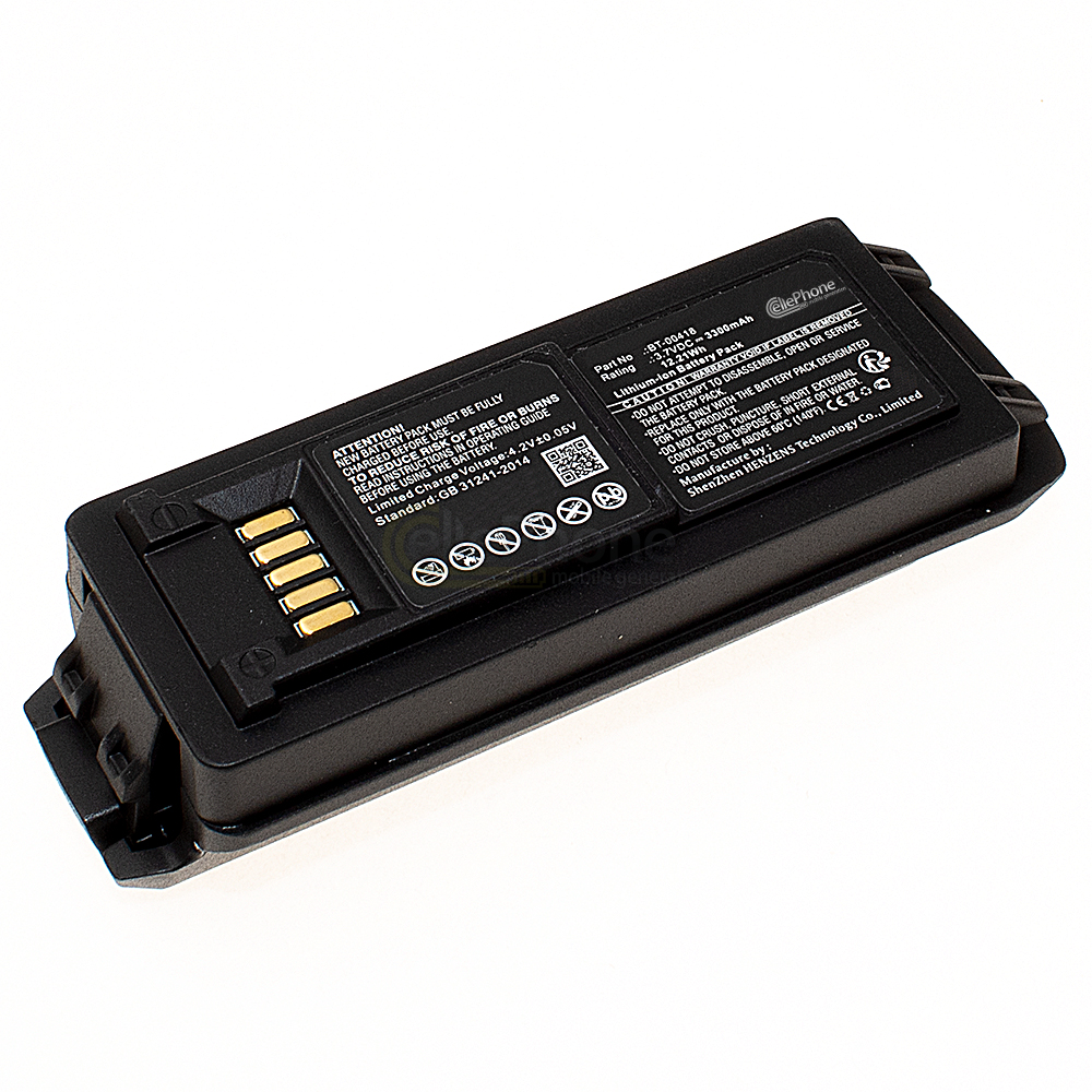 [9817] Batería Li-Ion para Zebra MC2200 MC2700 (reemplazado BT-00418) - 3300mAh