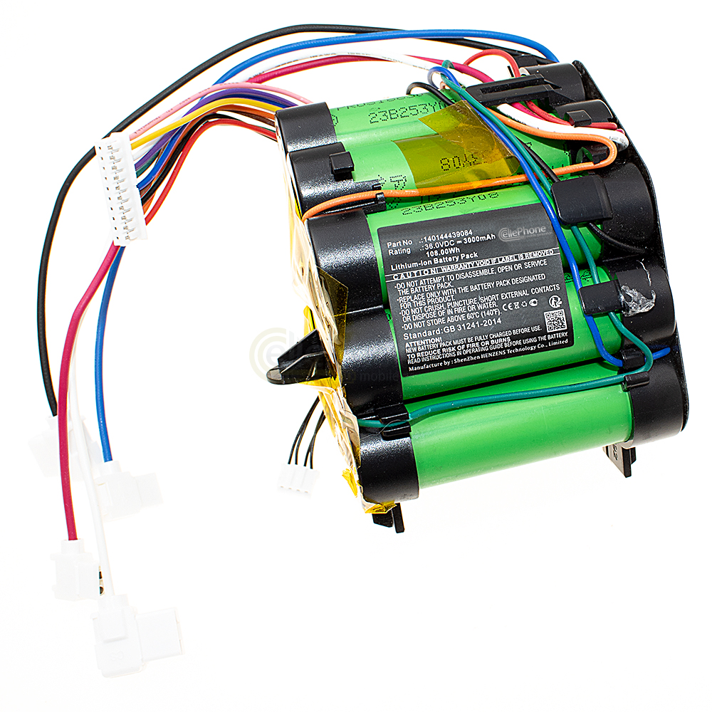 Batterie Li-Ion pour AEG FX9 - Electrolux Pure F9 FlexLift PF9 (remplace 140144439084) - 3000mAh / 36V