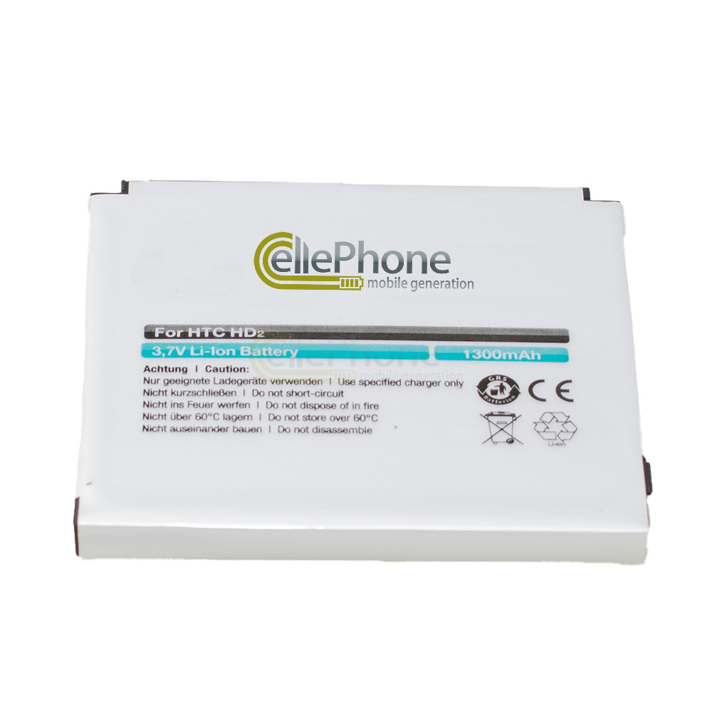 [1758] batteria Li-Ion per HTC HD2 Leo (sostituisce BA S400)