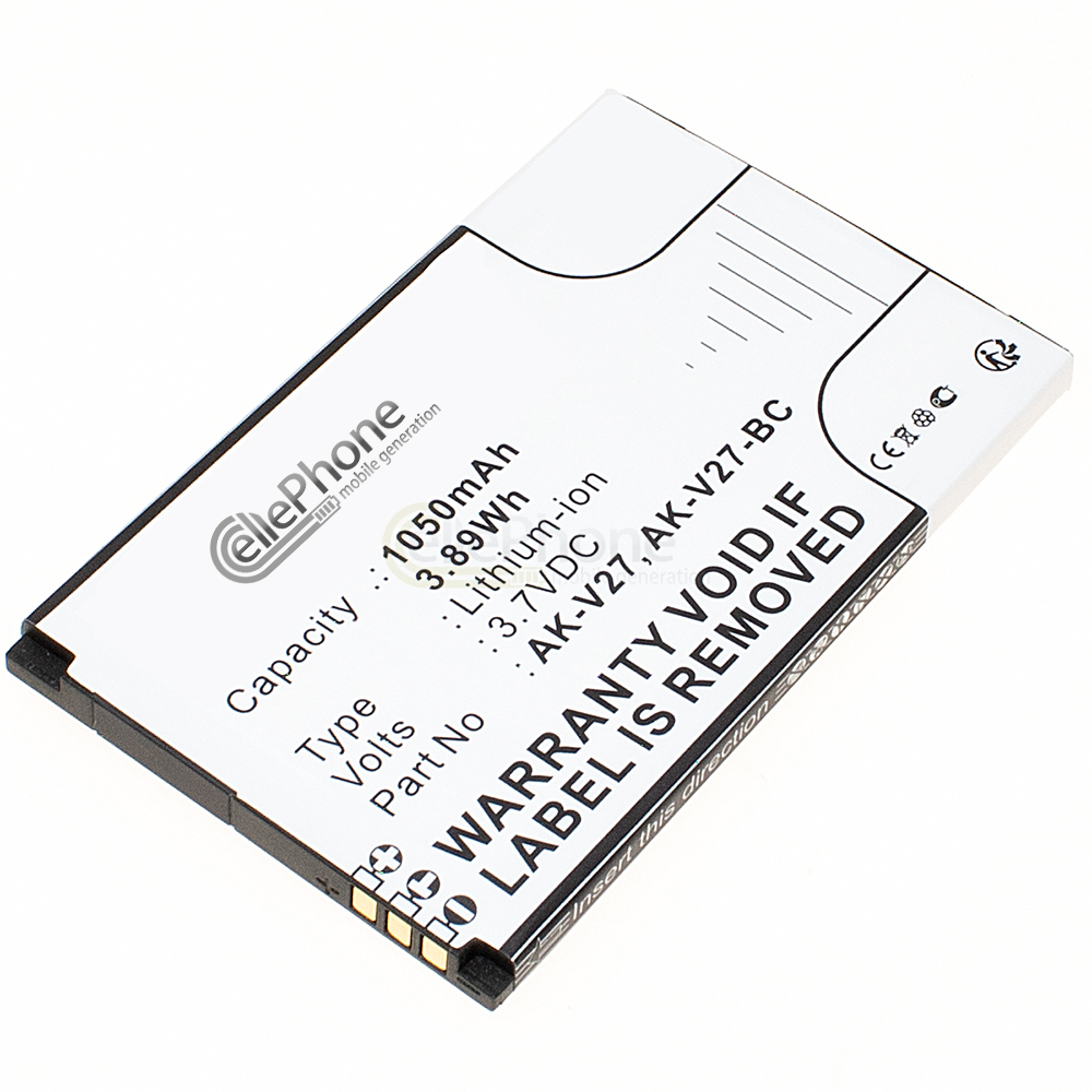 [9834] Batterie Li-Ion pour Emporia Simplicity V27 (remplace AK-V27-BC)
